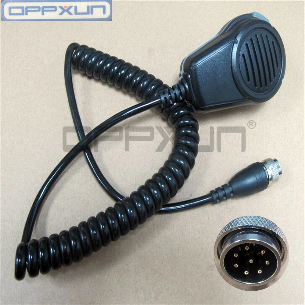 

OPPXUN Hand Speaker Mic Microphone PTT Round 8PIN HM-180 for ICOM IC M700 M710 M700PRO M600 ICM700 ICM710 ICM700PRO Ham Radio