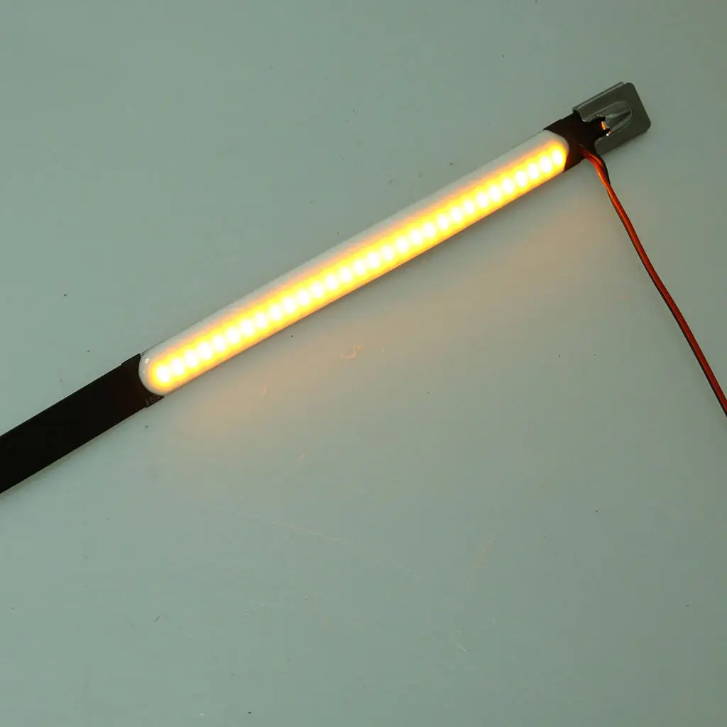 

LED Front Fork Turn Signal Lights Sportbike Cruiser Blinkers 45-70mm