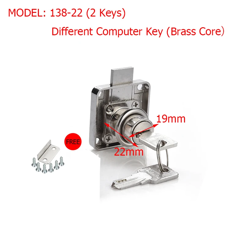 

NAIERDI Замок для ящика NED DRAWER LOCK