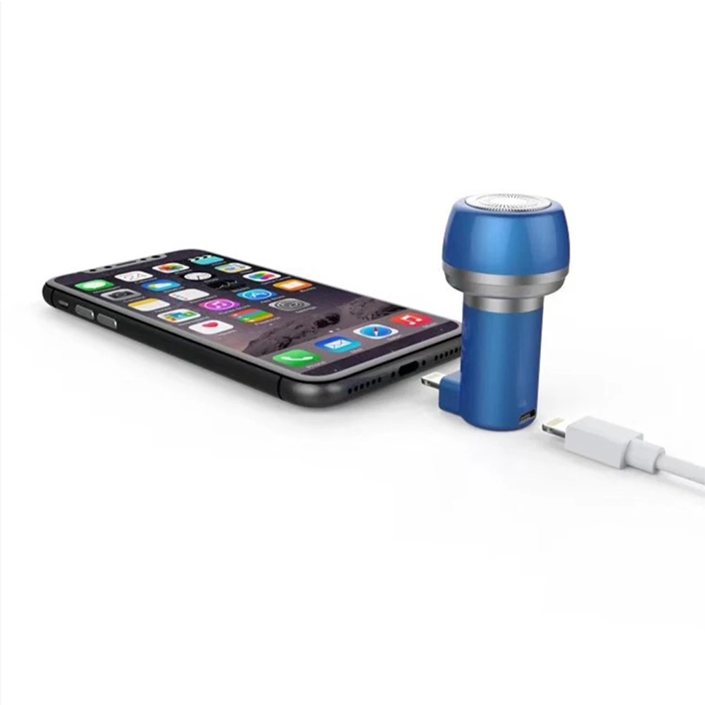 

USB Electric Razor Portable Mini Emergency Electric Shaver Waterproof Rechargeable Shaving Machine Travel Micro Shaver