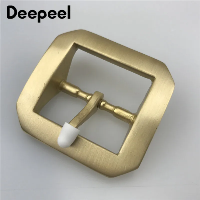 Мужские и женские пряжки для ремня Deepeel 1 шт. 40 мм из чистой меди латунные ремни