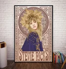 Художественный новый холщовый постер Stevie Nicks при муче, украшение для дома, настенное украшение, художественное украшение для спальни