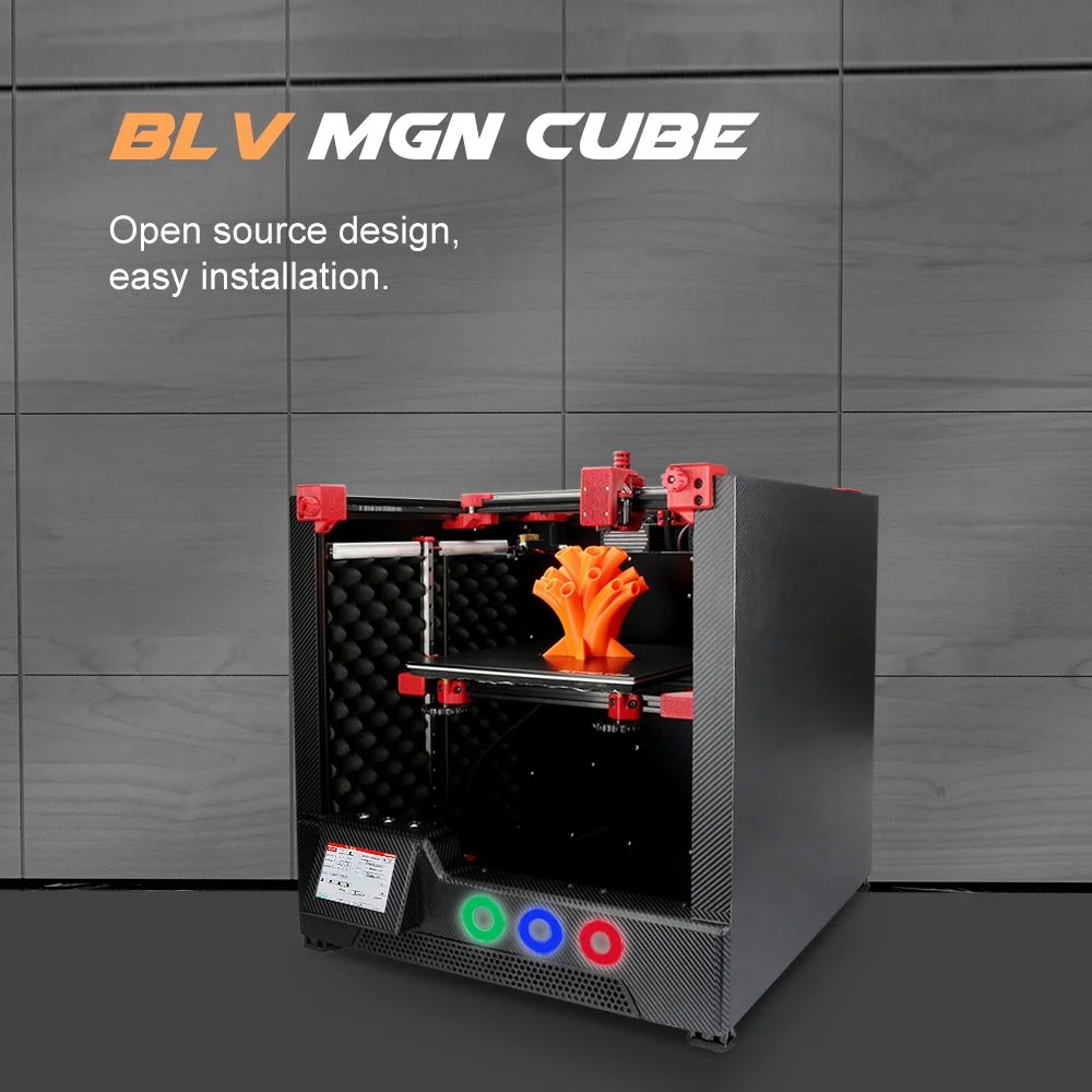 BLV MGN Cube 3d printer full kit no including printed parts 365mm Z axis height blv 3d printer kit