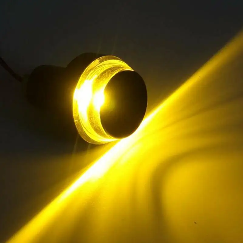 Светодиодный светильник поворота на руль мотоцикла 12 В белый и желтый цвет 2 шт. |