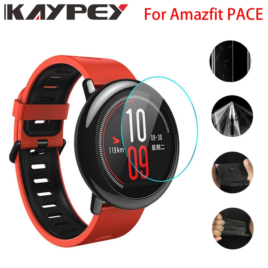 Ультратонкая взрывобезопасная защитная пленка из ТПУ для Amazfit Pace Xiaomi Huami PACE