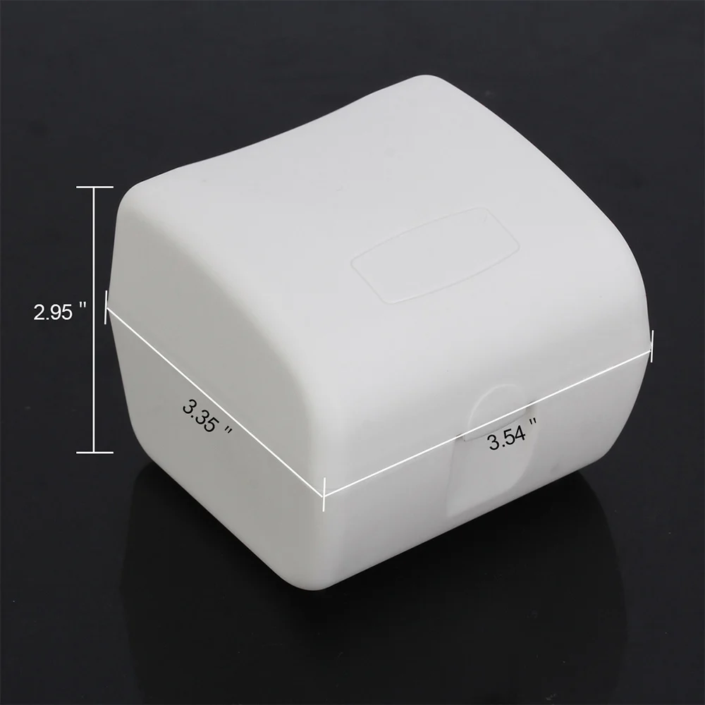 OLIECO Пластик ящик для хранения контроля кровяного Давление Белый Дорожный