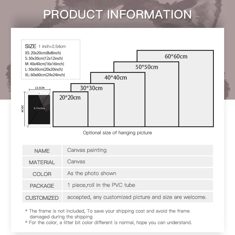 

Nordic Flower New Classical Canvas Painting Home Decor Picture Wall Art Poster Vintage Print Living Room Bedroom Retro Painting