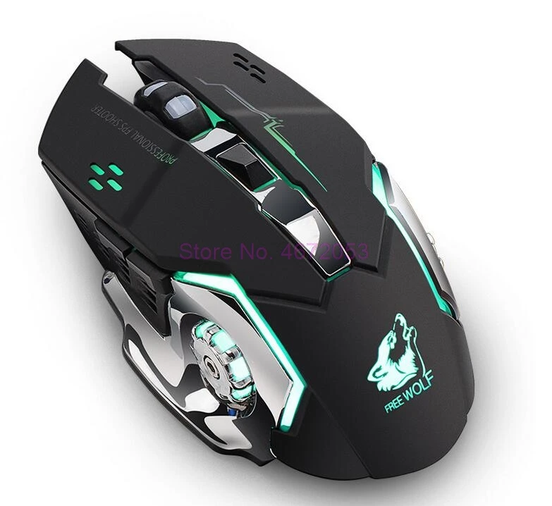 100 шт./лот перезаряжаемая X8 беспроводная Бесшумная USB оптическая эргономичная