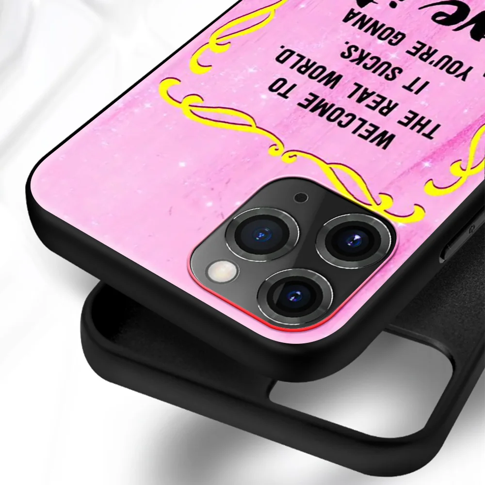 

Friends Phone Case For iPhone 11 7 8 Plus X XR XS 12pro MAX 12mini SE 2020 Back Cover Funda Shell Black Capa