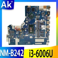 for lenovo 520 15ikb 320 15ikbisk laptop motherboard nm b242 motherboard cpu i3 6006u 4gb ram gpu gt920m tested 100 work
