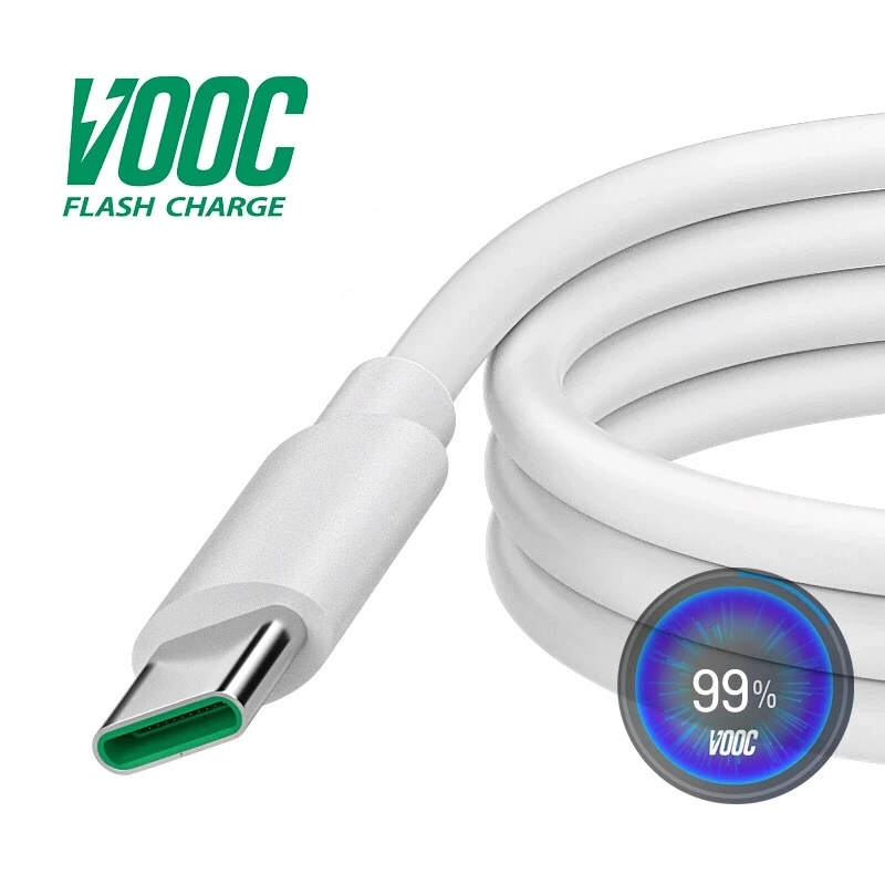 

Original USB Type C Cable For OPPO Reno K5 K3 Find X A11 R17 VOOC Flash Charger Cable Super Flash Charging Type C Charger Wire