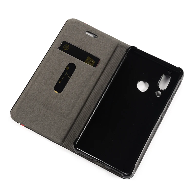 Роскошный чехол из искусственной кожи для Sharp Aquos S3 флип-чехол телефона Мягкая