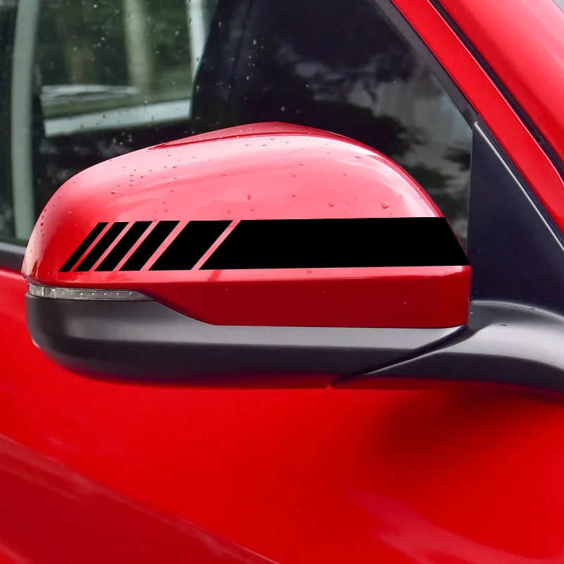 Автомобильные зеркальные наклейки для зеркала заднего вида 2 шт. Mugen Power Honda Civic Accord