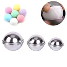 Новые формы для бомбочек для ванны, 6 шт.компл., шарики из алюминиевого сплава, форма для бомбочек для ванны, форма для выпечки торта, кондитерских изделий