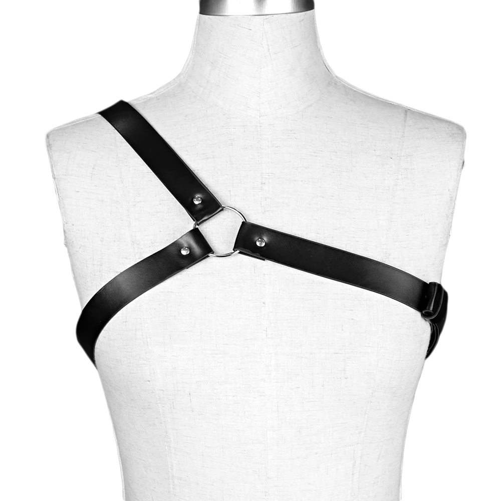 Fullyoung нагрудного ремня женщина кожаный ремень Llingerie Топ Ремни из искусственной