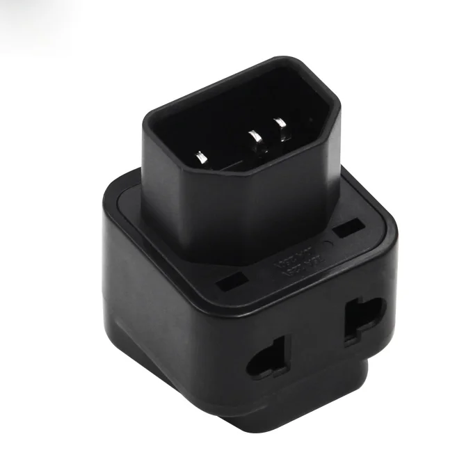 

Special Conversion Plug 2 In 1 IEC 320 C14 Male To C13 Female Power Adapter PDU/UPS C13 Universal Female AU/US/UK/EU Guitars