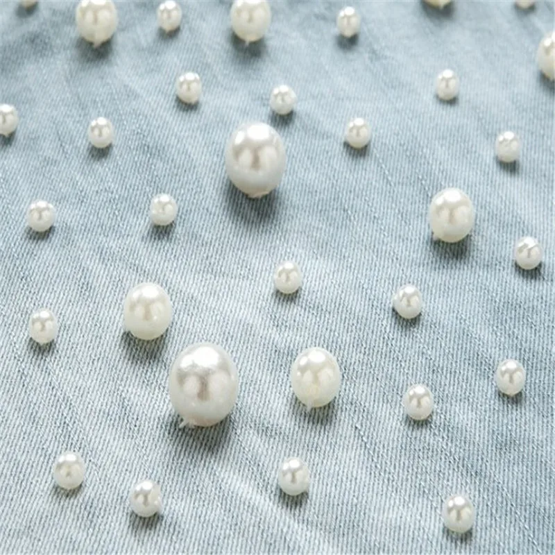 Женское джинсовое платье повседневное праздвечерние чное из денима с вышивкой