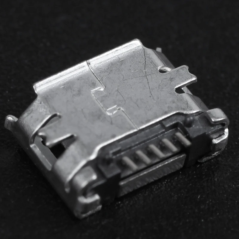 5 шт. мини USB Тип B гнездо 180 Градусов Контактный SMD SMT пайки Jack|Соединители| |
