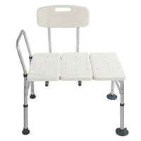 shower bench seat with back safety support adjustable elderly bath tub chair shower stool bathroom toilet stool aluminum alloy