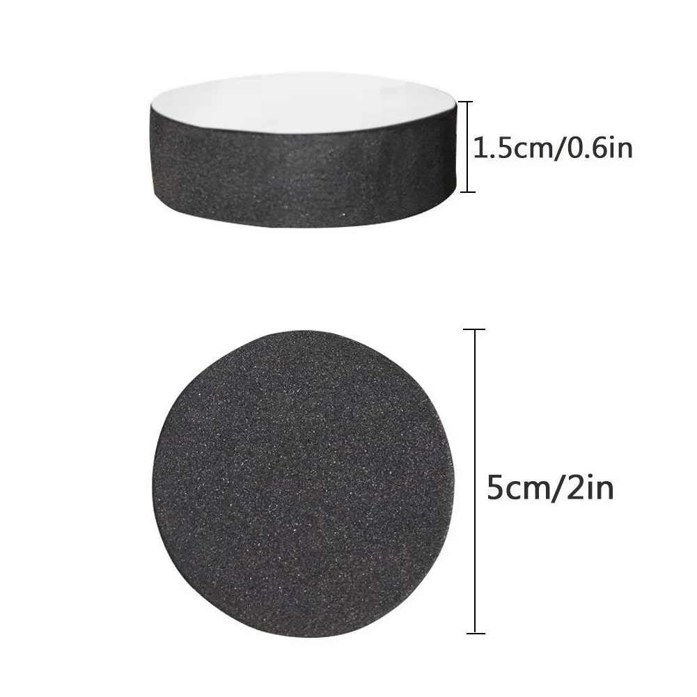 

24PCS Self-Adhesive Potted Mat Flower Pot Mat Plant Feet Riser Pad Round Invisible Natural Rubber Flowerpot With Adhesive