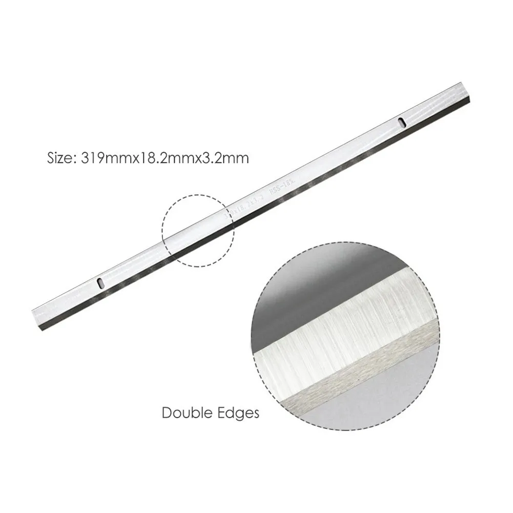 Строгальное лезвие из быстрорежущей стали 2 шт. 319x18 2x3 мм строгальный станок для