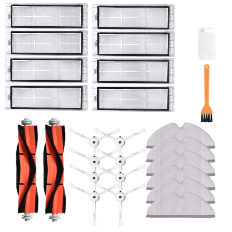 

Promotion!Hepa Filter Mop Rag Brush for Xiaomi Mijia 1S for Roborock S50 S55 S5 Max S6MaxV S6 Pure Robot Vacuum Cleaner Parts