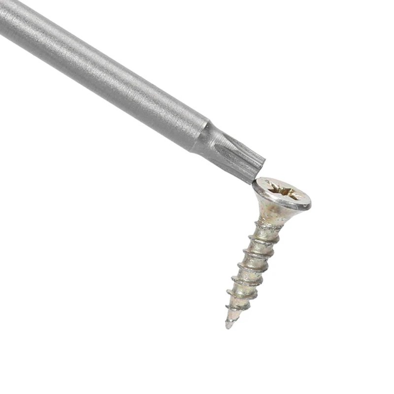 

5 Pcs/Set 150mm T10-T30 Long Magnetic Torx Electric Screwdriver Drill Bits Kit R9JC