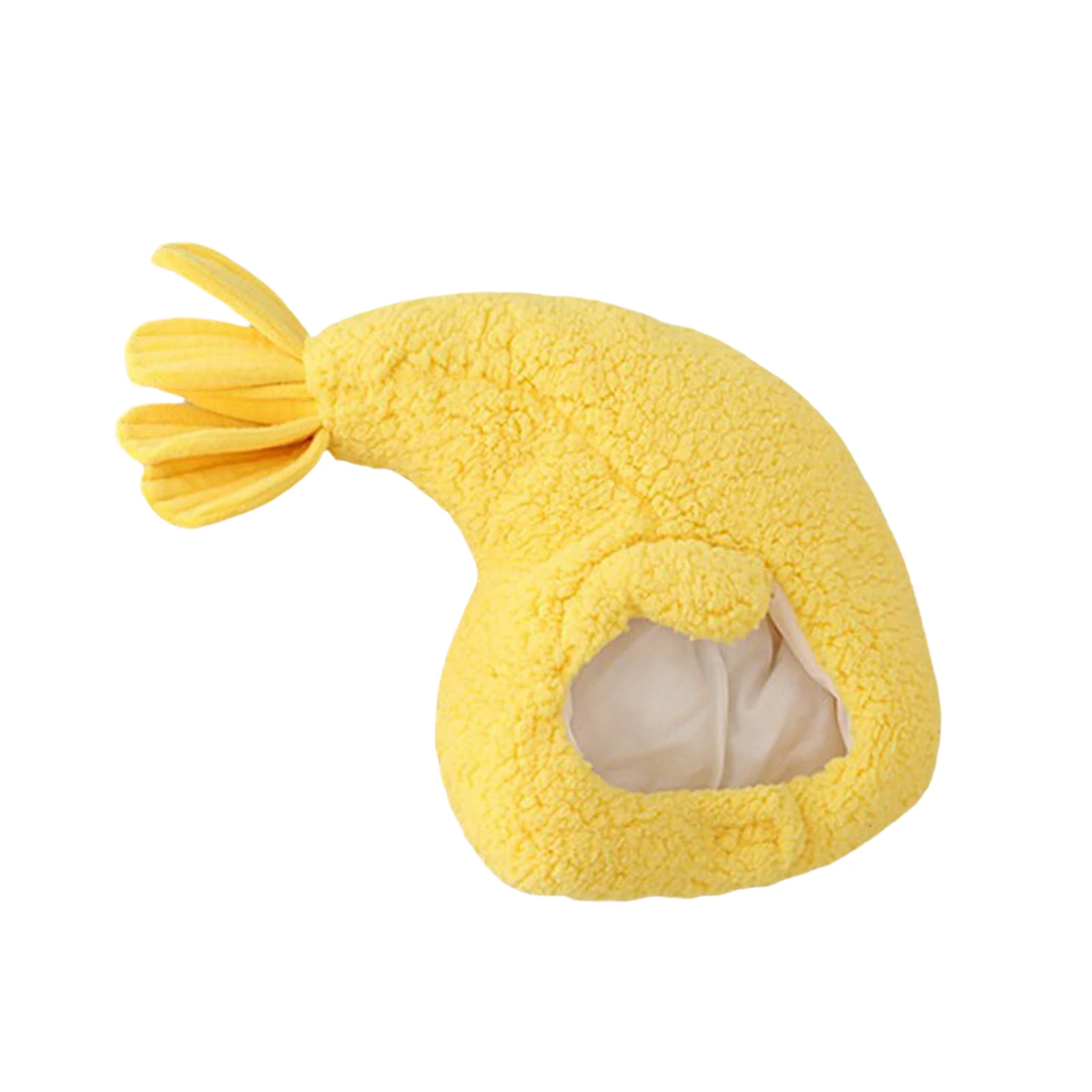 

Prawn Shrimp Hat Beanie Cosplay Costume Halloween Plush Cap Photographing Props Accessories Head Bands