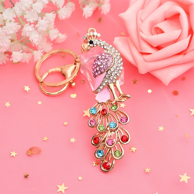 5D DIY Бриллиантовая живопись брелок модная женская сумка для девочек мультяшная