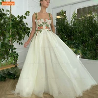 charming white prom gown women 2021 vestido de fiesta de boda custom made %d0%bf%d0%bb%d0%b0%d1%82%d1%8c%d0%b5 %d0%bd%d0%b0 %d0%b2%d1%8b%d0%bf%d1%83%d1%81%d0%ba%d0%bd%d0%be%d0%b9 a line tulle appliqued party dress