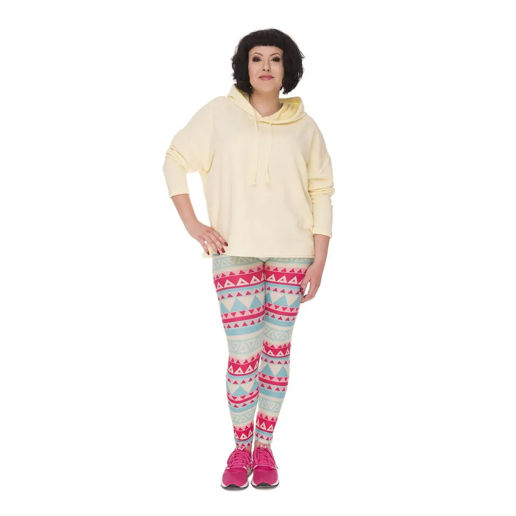 

Zohra Pattern Women Print Workout Leggings Women Ankle-Length Pants Patchwork Push Up Fashion Elasticity Female Legging