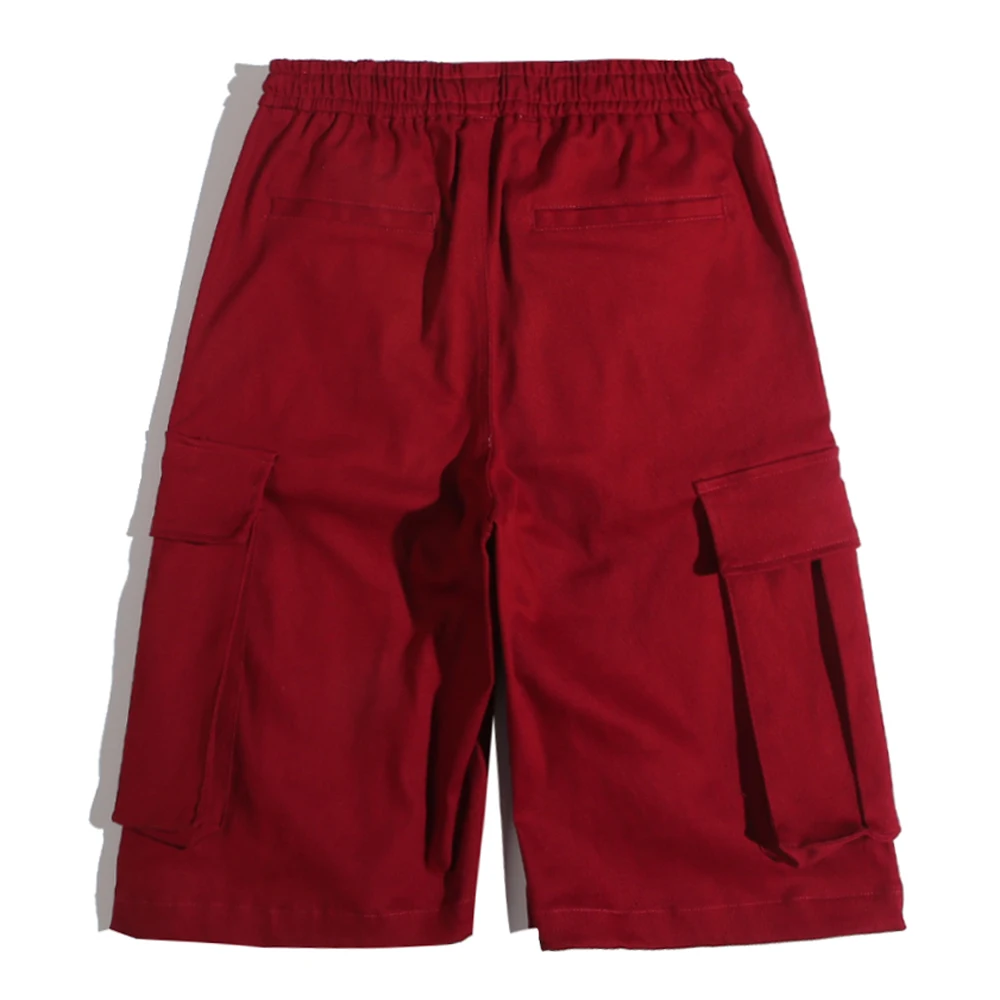 Мужские шорты-карго Lindsey Seader с большими карманами в стиле хип-хоп уличная одежда