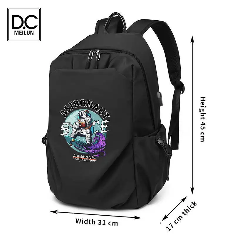 DC.meilun Simple Classic Desgin Good Quality Girls Canvas Backpack Unisex Laptop Men College Student School Bookbags | Багаж и сумки