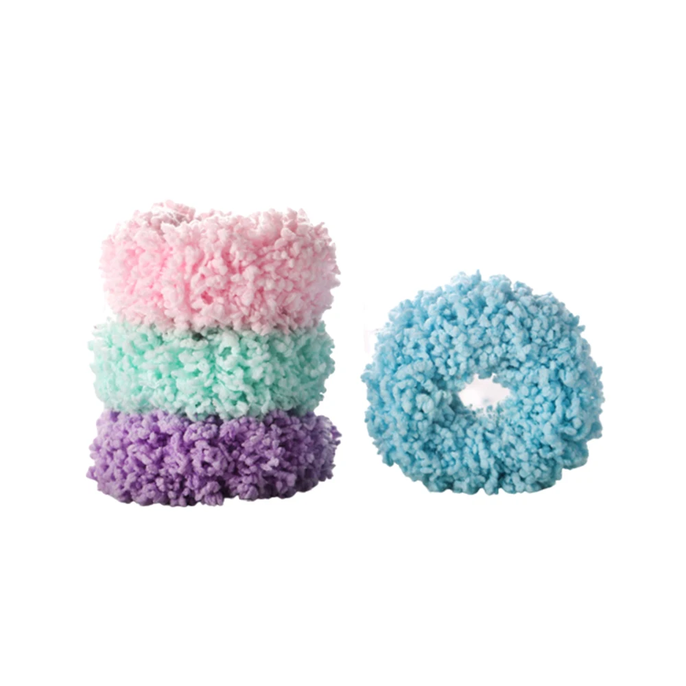 

New Fashion Plush Luminous Hair Ring Cute Hair Band Sweet Hair Accessories For Girls Women