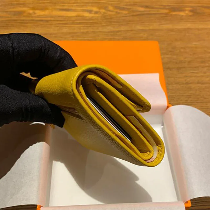 

San Maries Genuine Leather Women Wallets Female Small Hasp Money Bags Lady Cute Cherry Short Wallet Fashion Gift Portomonee