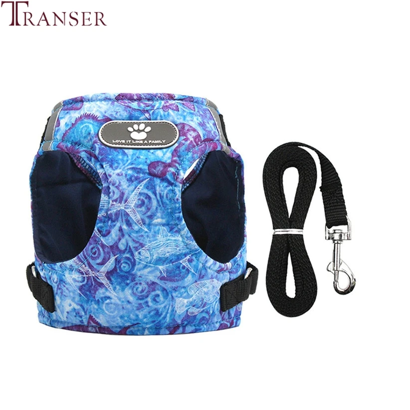 Трансер с принтом рыбы твердый светоотражающий маленький средний большой