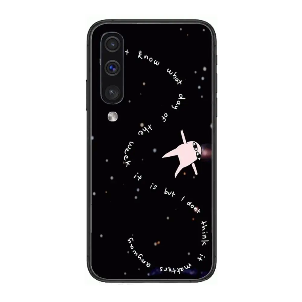 

K Phone Case Hull For Samsung Galaxy A 3 5 6 7 8 9 E 2018 Plus 2017 E S Black Shell Art Cell Cover TPU