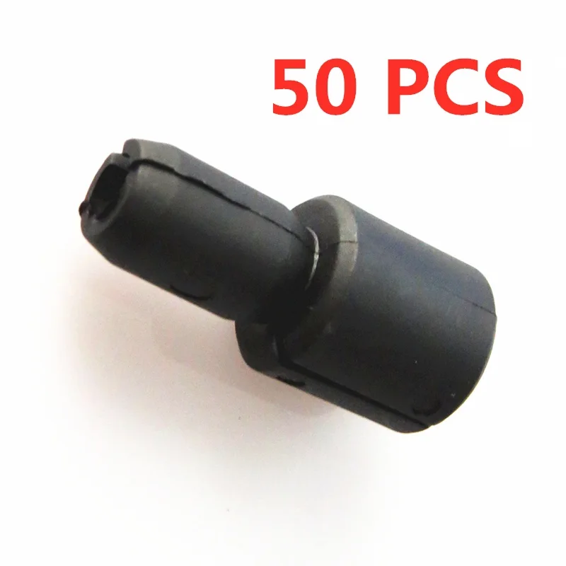 50 Black Glass Pin 10/20/50 шт солнцезащитным козырьком, с черной подвижных дверь окна Стекло булавки для VW Golf 4 MK4 5 6 MK6 Passat B5 B7 Tiguan сиденье для Polo Leon Toledo Ibiza A4 S4 - Цвет: 50 Black Glass Pin