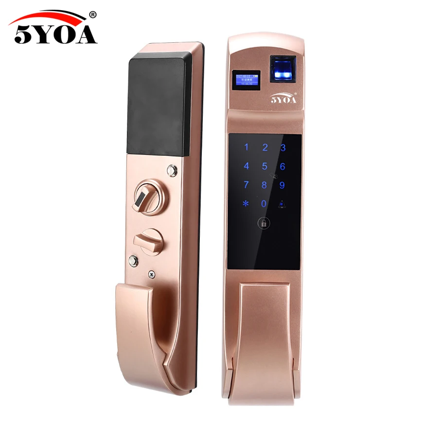 Полностью автоматический замок отпечатков пальцев секретная защита от кражи