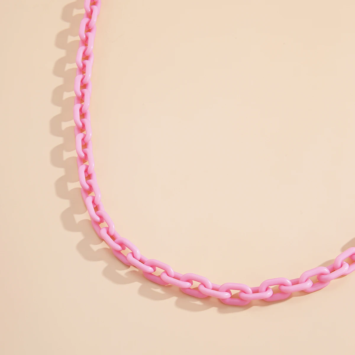 

Fashion Pink Acrylic Glasses Chain Mask Lanyards Big Hanging Neck Holder Sunglasses Straps Eyeglasses Cord Eyewear Accessories
