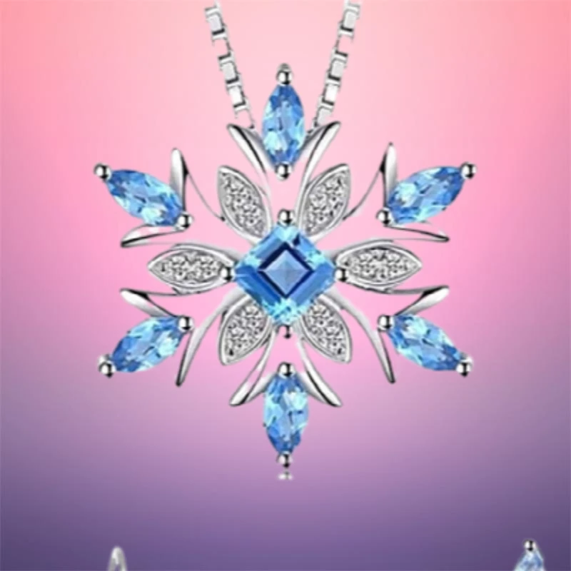 цепочка на шею женская украшения серебро 925 ожерелье бижутерия Изысканная Модная