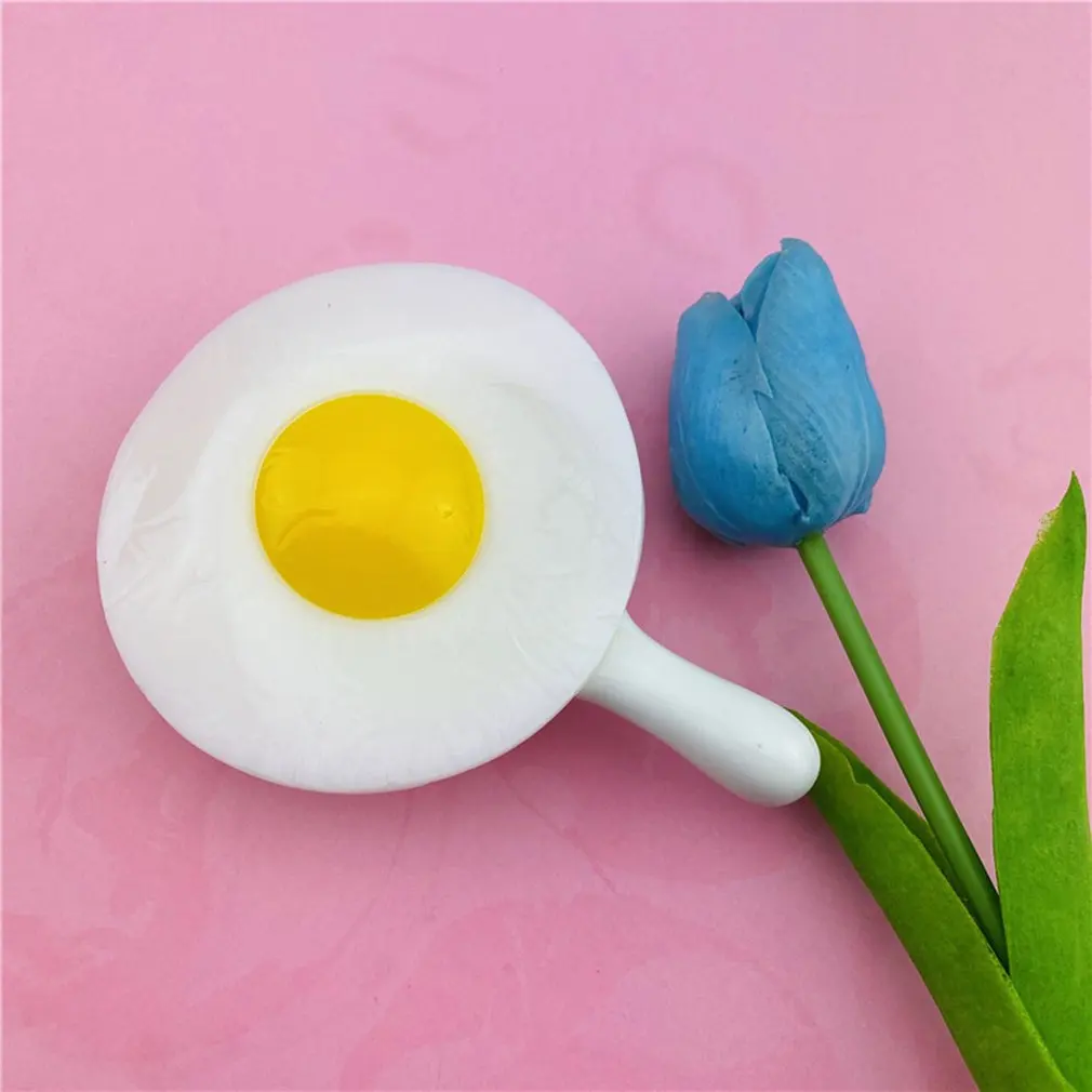 

Trickery Solid Poached Egg Vent Ball Decompression Toy Birthday Gift Creative Egg Decompression Toy