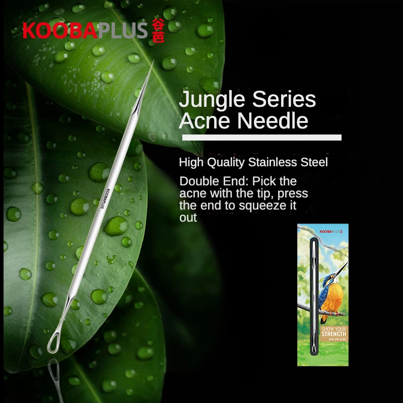 

KOOBA Blackhead Comedone Acne Pimple Blemish Professional Pimple Spot Popper Tools Face Skin Care Pore Cleaner
