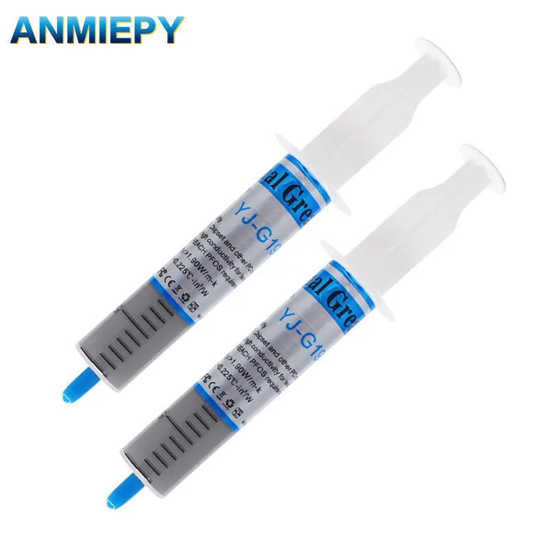 2 шт. Термальность проводящая силиконовая смазка а так же 30 г паста силикон