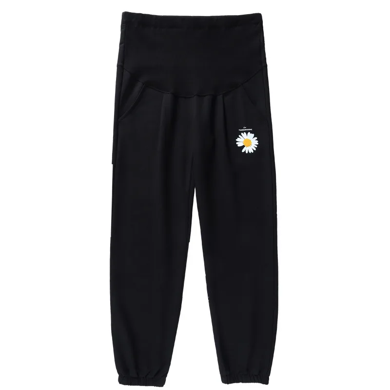 6XL модные штаны для беременных свободные спортивные широкие леггинсы брюки