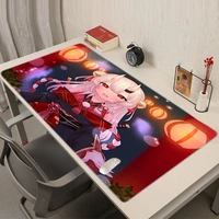 hololive mouse pads gaming mat anime custom pad desk accessories kawaii mousepad cute on the table razer rug carpet large pc xxl