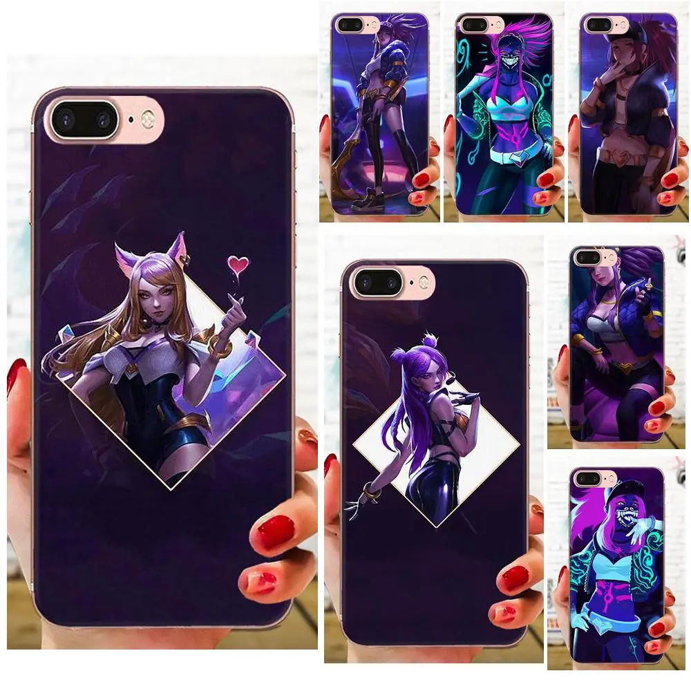 Силиконовые чехлы для телефона League Of Legends Akali Xiao mi 3 4 4C 4i 5 5s 5X6 6X8 SE Pro Lite A1 Max x 2 Note