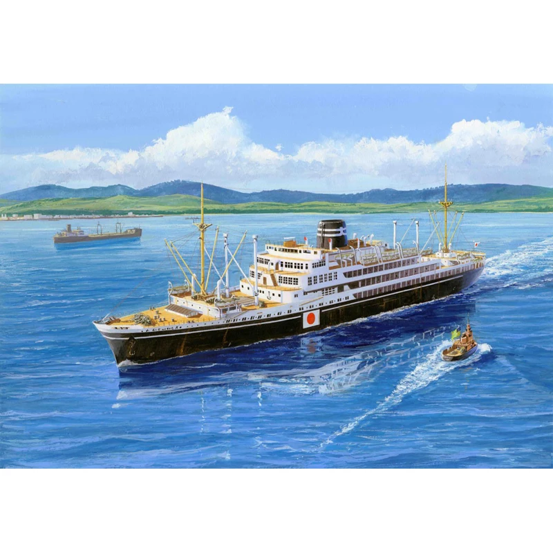 Комплект пластиковых моделей грузовых кораблей Fujimi FU43299 1/700 IJN Осака шосен