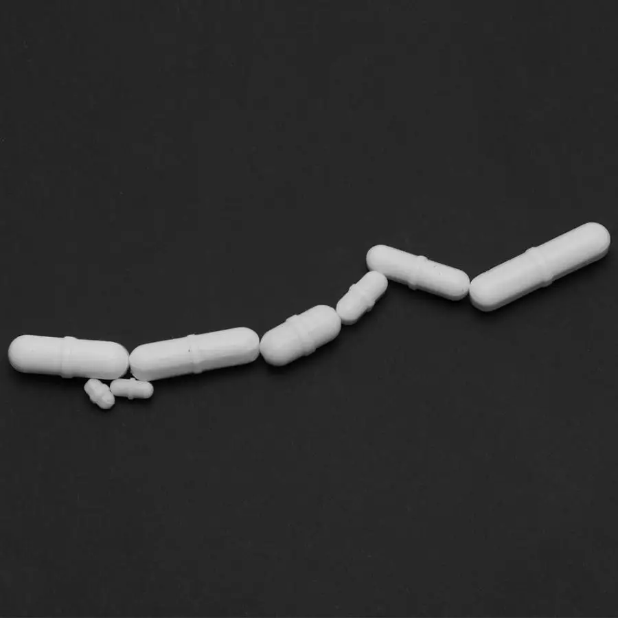 8 шт. ПТФЭ Магнитный мешалка миксер мешальная бар тип в стержень шарик