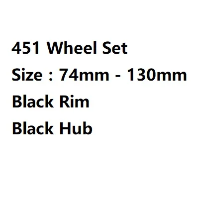 451 74-130mm Litepro 406 451 20 Inch Folding Bike Wheelset 4 Bearing Double Wall Alloy 16/20 Hole Rim SP8 Vp18 Folding Road Bicycle Wheel Set - Цвет: 451 74-130mm